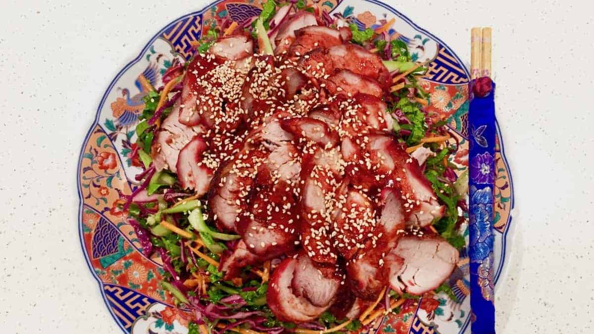 YU CHOY AND CHAR SIU PORK