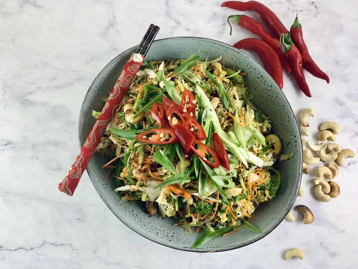 SEEDY CHINESE CABBAGE SALAD