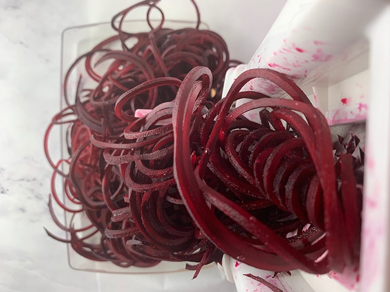 SPIRALIZING YOUR BEETS