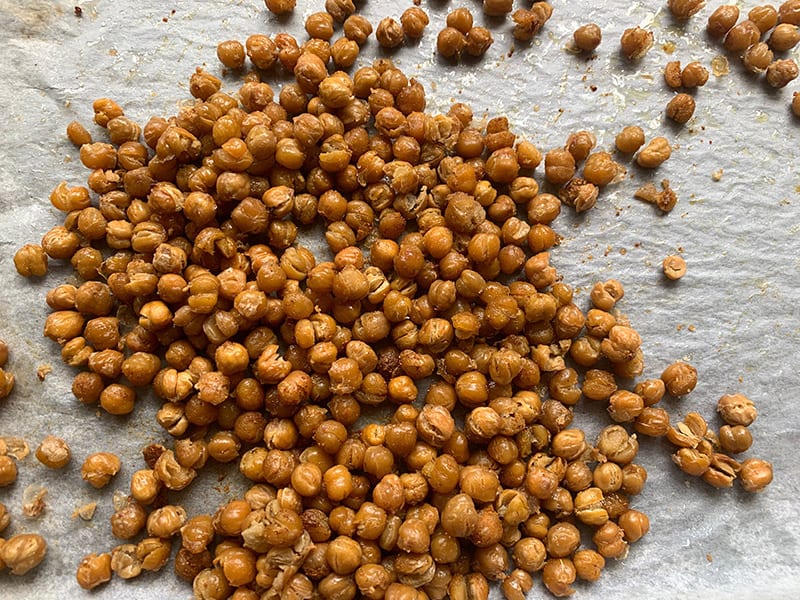 COATED ROASTED GARBANZO BEANS (CHICKPEAS) WITH SPICES