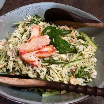 CRAB MEAT SALAD FEATURED IMAGE