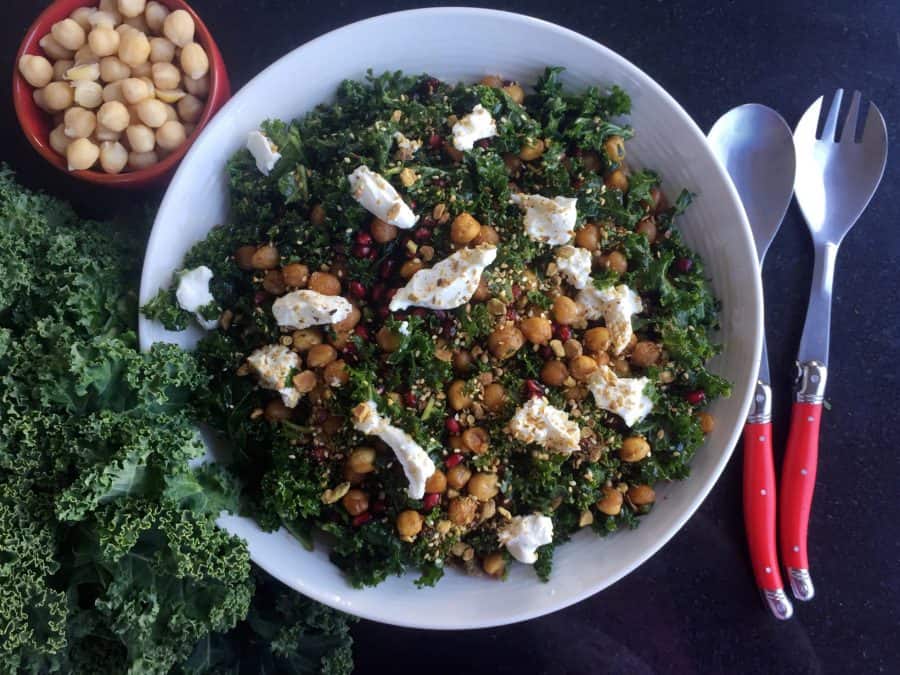 MASSAGED KALE SALAD FEATURED IMAGE