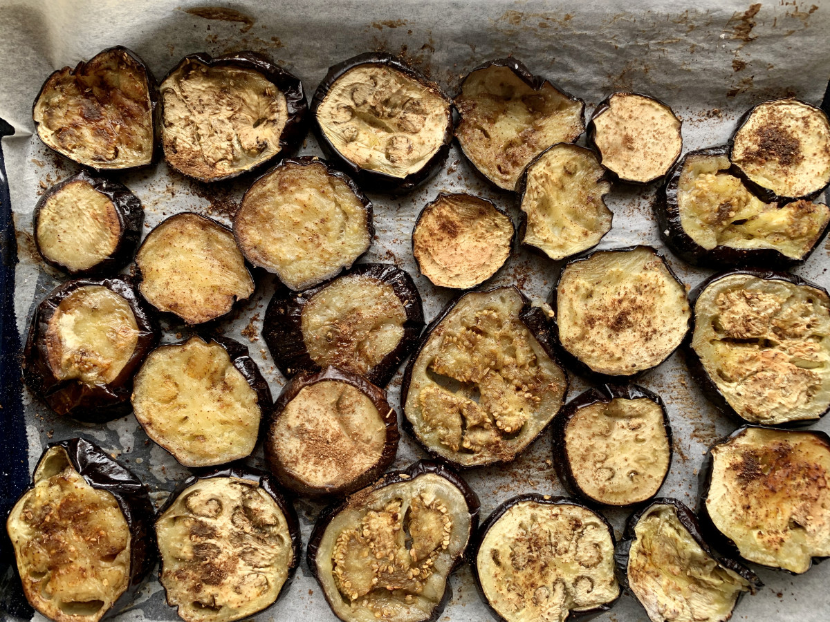 COOKED EGGPLANT ROUNDS