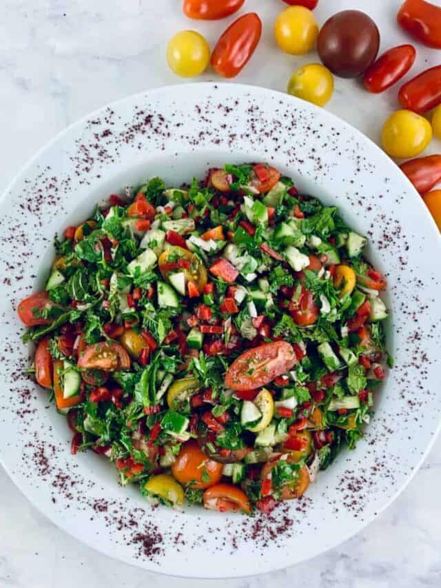 Lebanese Sumac Salad