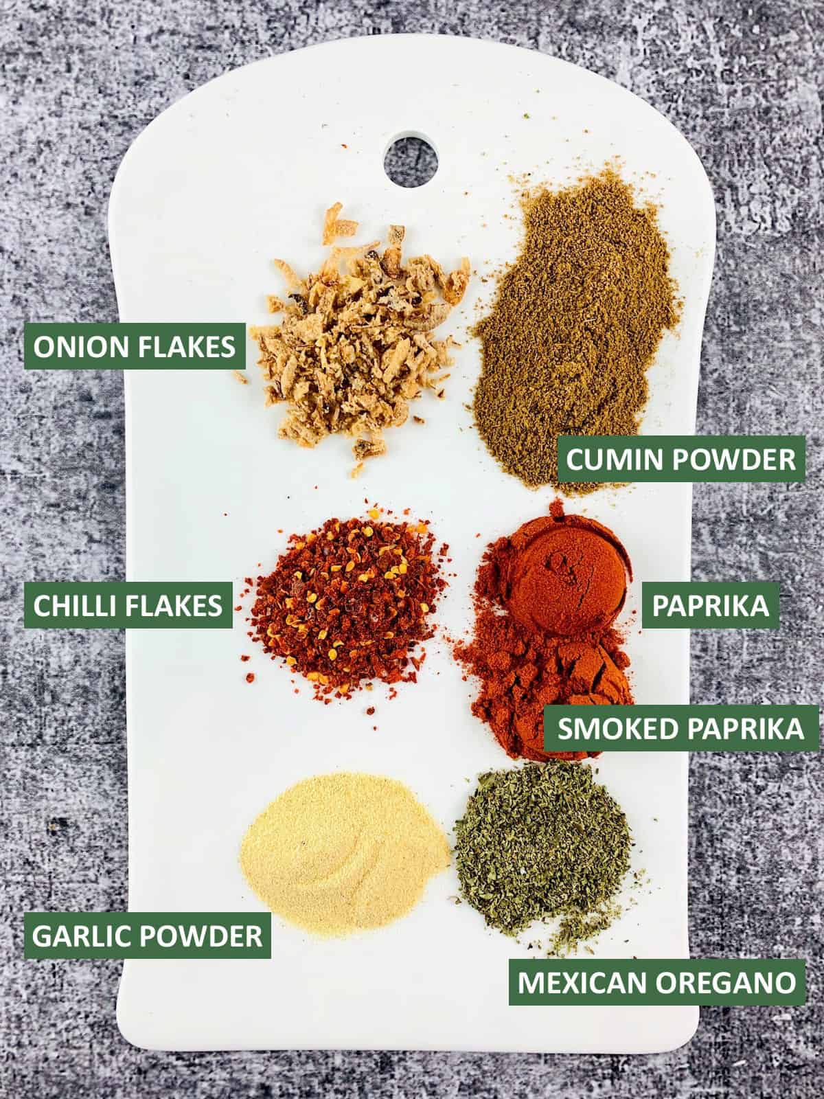 names of mexican spices