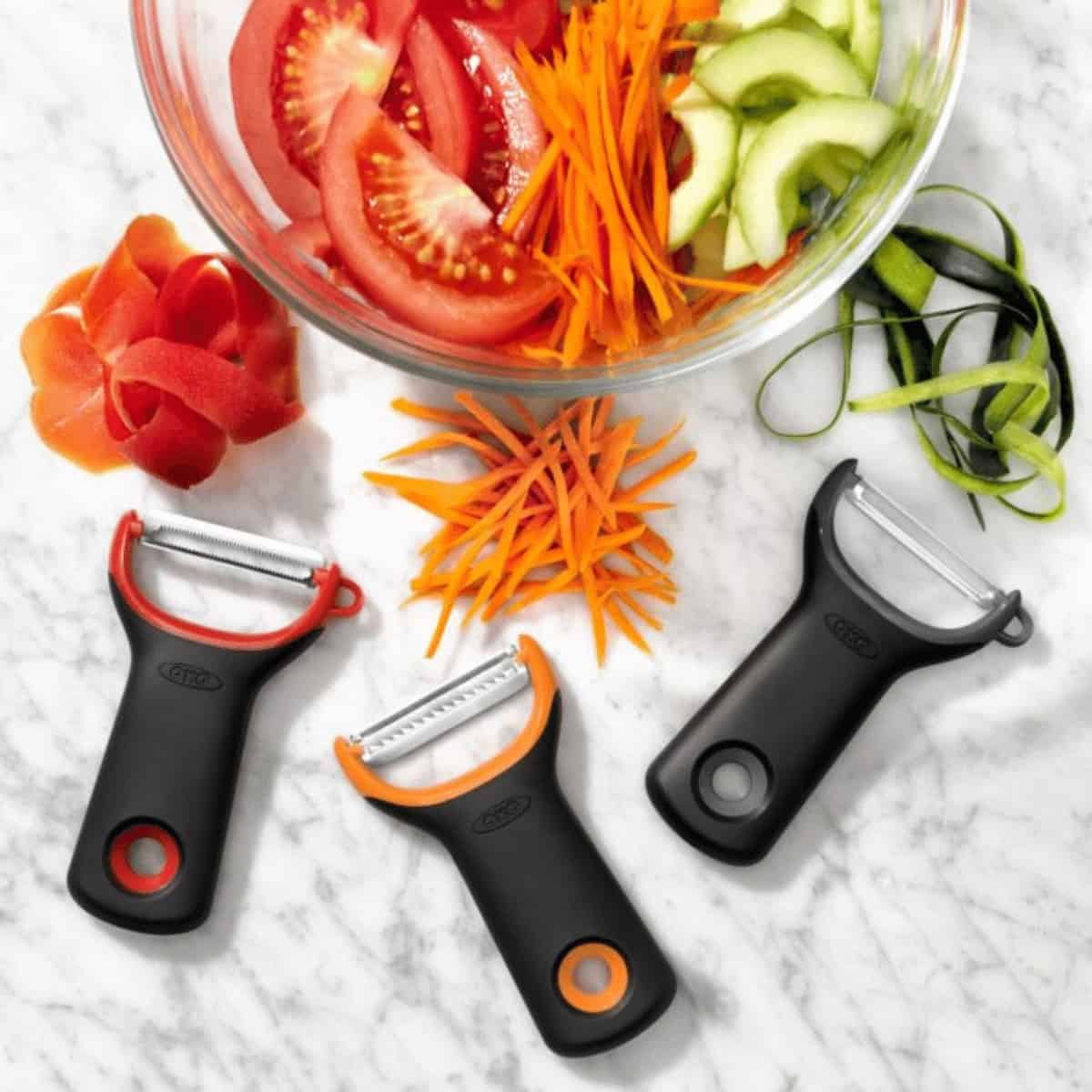 Different Types of Vegetable Peelers - Salads with Anastasia